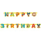 Unique Curious George Large Jointed Banner Birthday Party Supplies, 1ct, Multi, One Size (59268)