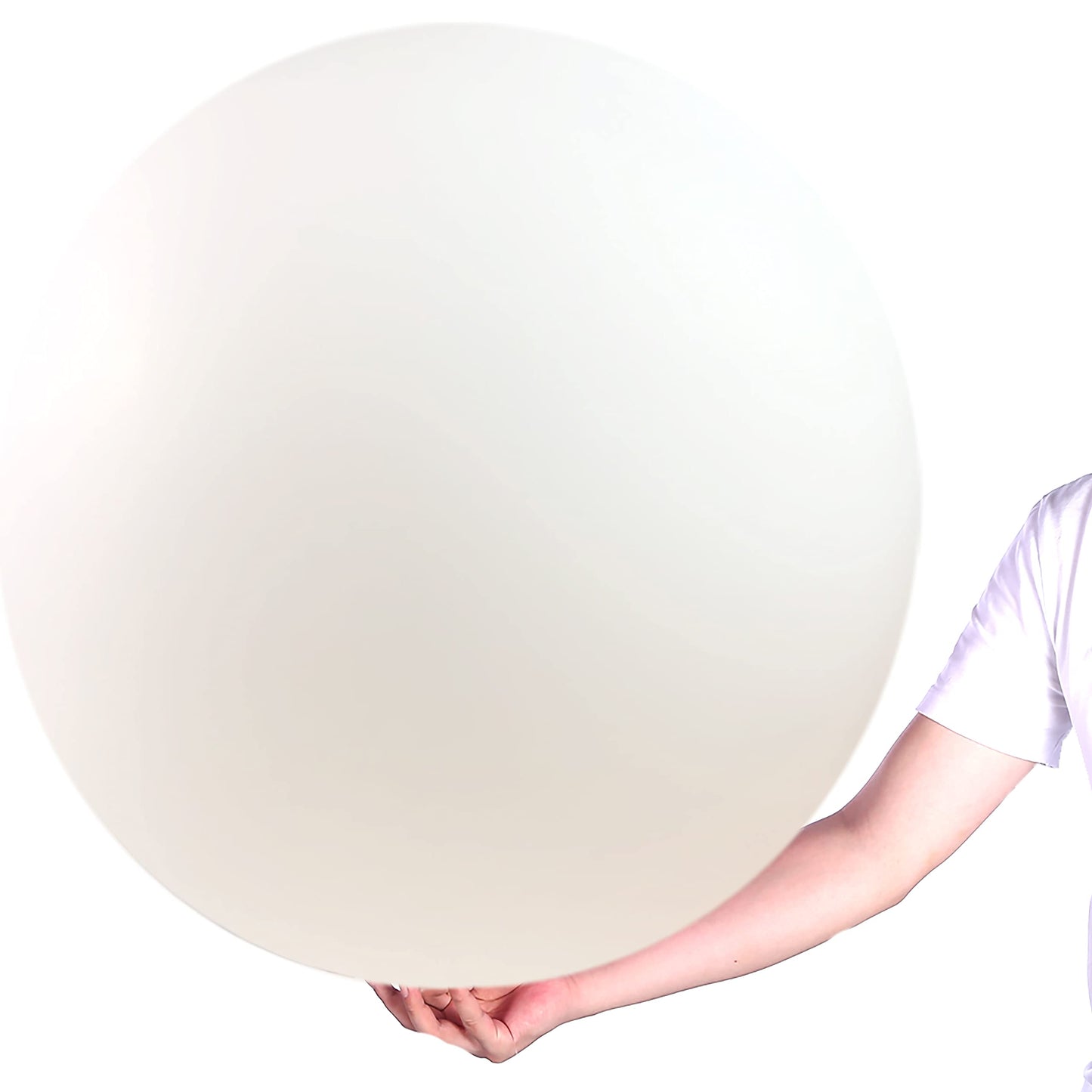 Colorful Elves Large White Balloons 36 Inches 4 Pack Giant Jumbo Big Thicken Round White Balloon For Wedding Party Decorations