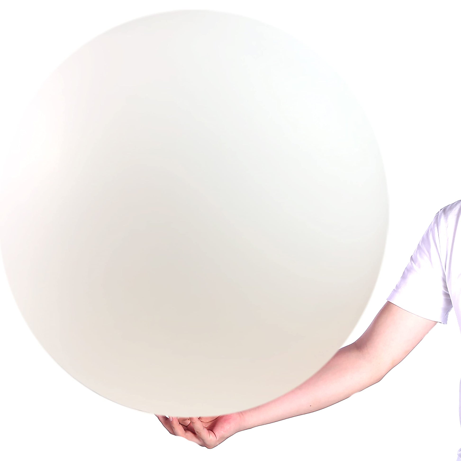 Colorful Elves Large White Balloons 36 Inches 4 Pack Giant Jumbo Big Thicken Round White Balloon For Wedding Party Decorations