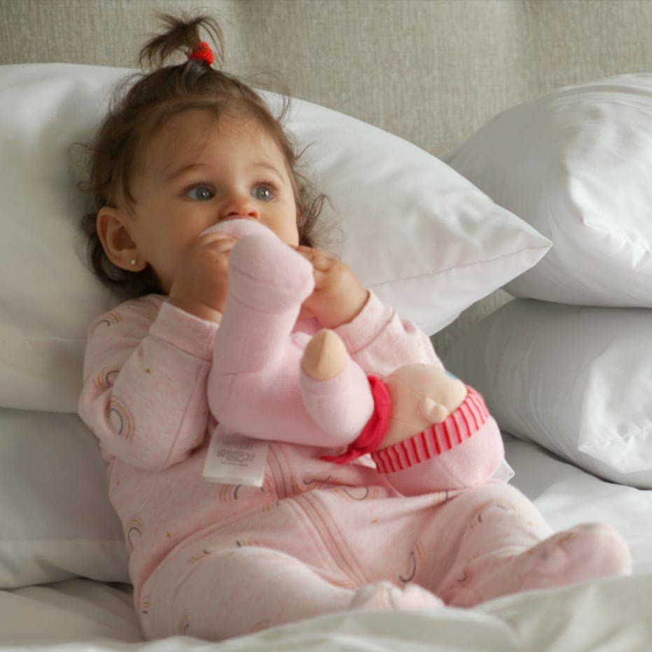 Haba Doll Snug Up Luisa 8' My First Baby Doll, Machine Washable & Safe For Birth & Up, Newborn Toys