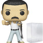 Pop Freddie Mercury Radio Gaga 1985 183 Rocks Queen Vinyl Figure (Includes Compatible Ecotek Plastic Box Protector Case)