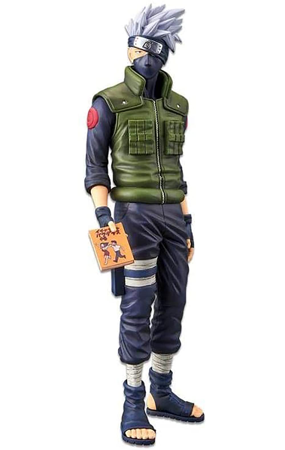 Banpresto Naruto Shippuden Grandista Nero Hatake Kakashi Figure, BP16836, PVC, Multiple Colors