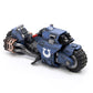 Yizrio Joytoy Warhammer 40K Action Figure 1:18 Ultramarines Motorcycle Outriders Vehicle Model Toy Matching