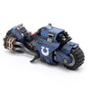 Yizrio Joytoy Warhammer 40K Action Figure 1:18 Ultramarines Motorcycle Outriders Vehicle Model Toy Matching