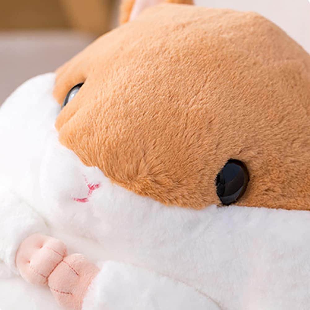 Wgxzyq Hamster Plushie Toy - 15.6inch Brown Stuffed Animal Gift for Kids