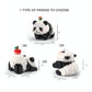 Coplanaire Flower Panda Mini Building Blocks, 983 Pcs Micro Animal Building Toy Bricks For Girls Boys And Adults