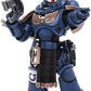 JOYTOY Warhammer 40 000 1/18 Action Figure Ultramarines Primaris Lieutenant Amulius Collection Model  4.2inch