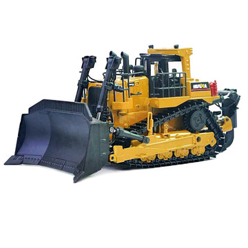Ailejia 1/50 Scale Diecast Truck Alloy Models Bulldozer Vehicle Construction Vehicle Model Engineering Car Toy boy Gift (Bulldoz