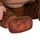 Star Wars Ewok Official Infant Halloween Costume - Premium Quality Minky Jumpsuit With Hood And Non-Slip Booties (0-6M) Brown