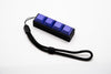 Zkeebs Four-Button Clicky Mechanical Switch Fidget Toy - Plastic, Purple Keycaps, Stress Relief, ADHD - Black Base