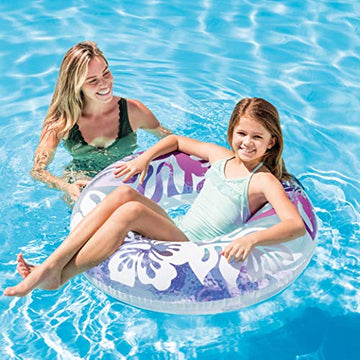 Intex Clear Color Tube Pool Float