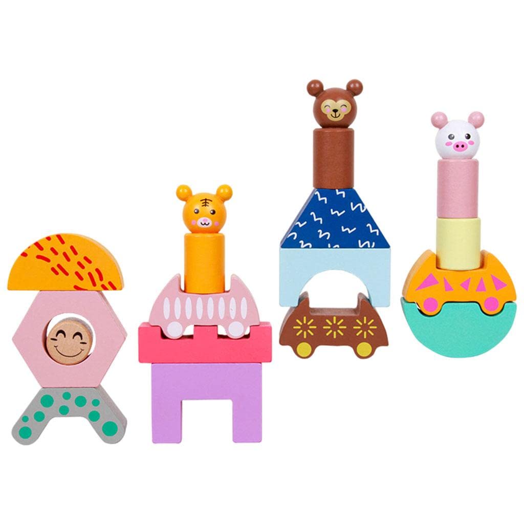 ATORSE Stacking Toys Puzzle Game Toy for HandEye Coordination Development Kids