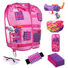 Hely Cancy Girls Tactical Vest Kit With Blaster - Kids Tactical Vest Compatible With Nerf Rebelle N-Strike Purple Darts For Girl
