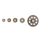 Globact 11184 Steel Diff Differential Main Metal Spur Gear 64T 17T 21T 26T 29T Motor Gear RC Replacement Parts for Redcat Volcan