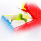 Bukefuno Qy Toys Pyramid 4X4 Cube Stickerless Magic Mofangge 4X4X4 Pyraminx Puzzle Cube Speed Cubes
