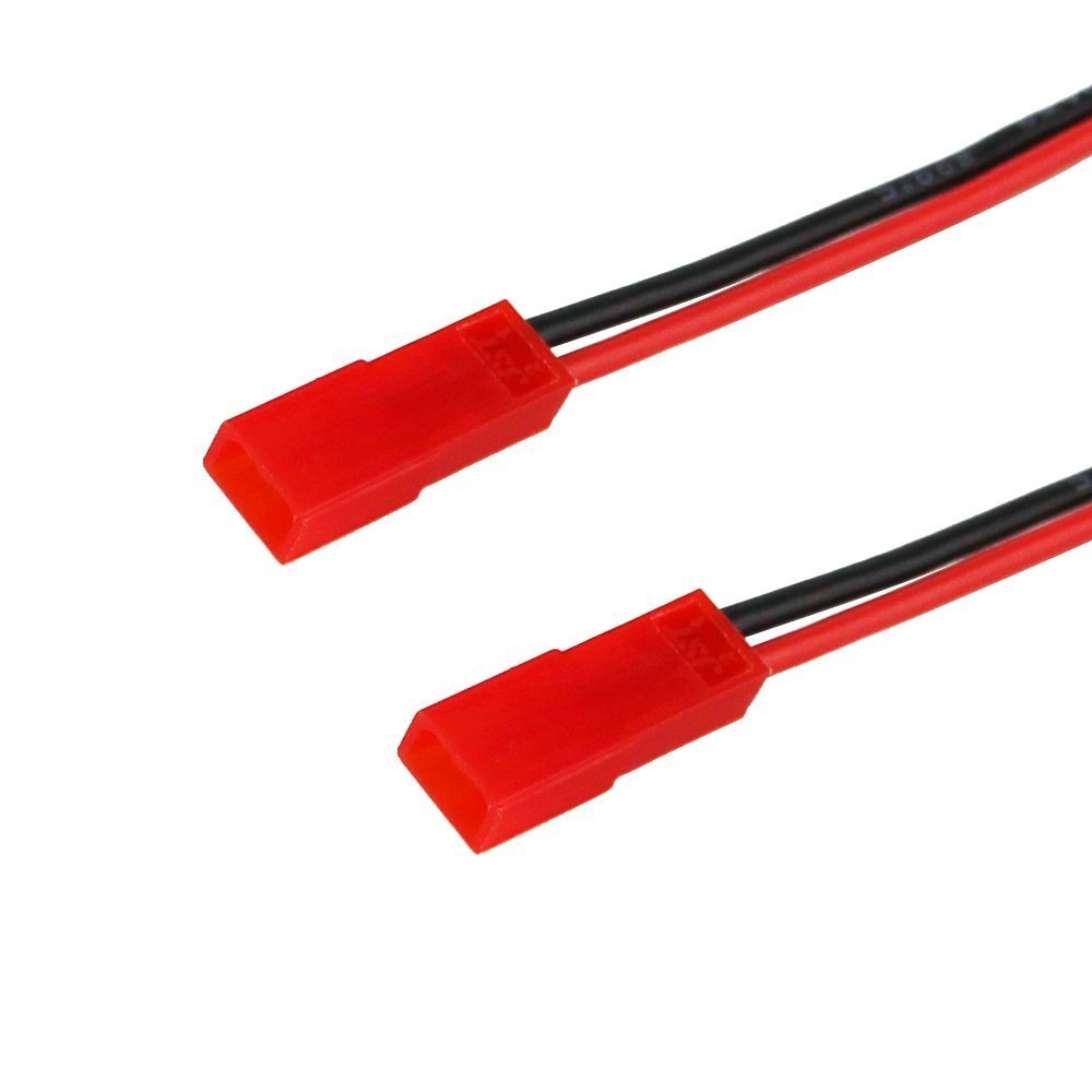FLY RC 4mm 4.0mm Male Banana Plug Connector Charge Lead to JST 20awg Soft Silicon Charging Cable Wire 30cm 11.8inch Lipo Parts f