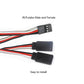 4Pcs RC Servo Reverser&Servo Y Harness Splitter Cable for JR Futaba RC Aircraft Airplane Steering Gear and Any Servos