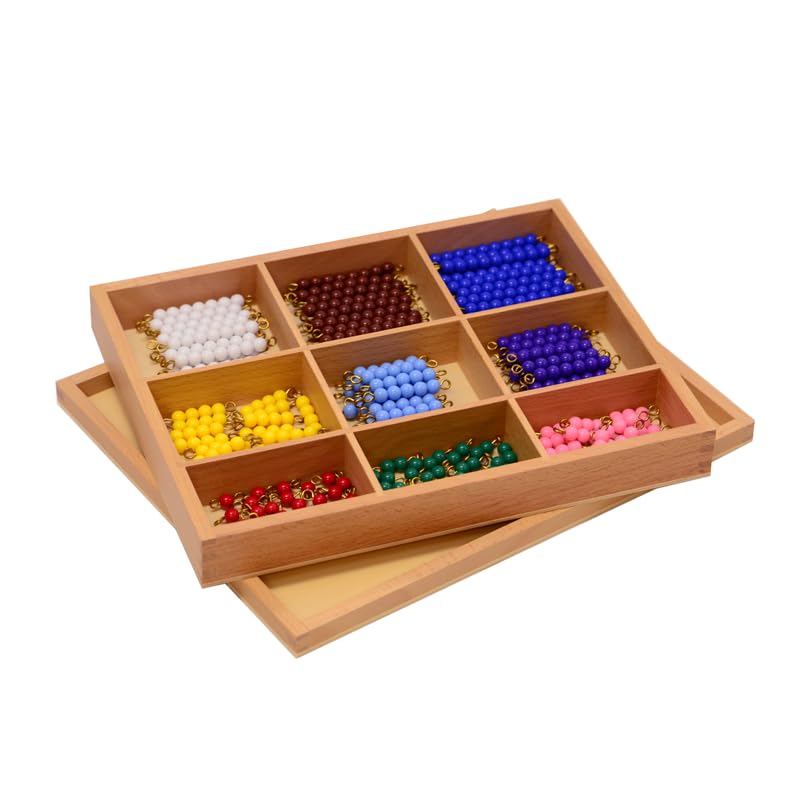 Elite Montessori Checker Board Beads - Multicolor, Metal, Model E.085.1