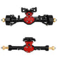 Pothyes Diamond Shape SCX24 Aluminum Axle Upgrades for Axial SCX24 Deadbolt C10 JLU Gladiator Bronco 1/24 RC Crawler (Black)