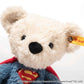 Steiff DC Superhero Teddy Bear - Officially Licensed Plush Toy Collectible enhanced Soft Stuffed Animal for Kids & Collectors  DC Superman 12 Tall