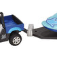 WILD REPUBLIC Aquatic Truck with Trailer - 5" Imaginative Play Toy, Diecast and Plastic, Model 20045