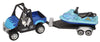 WILD REPUBLIC Aquatic Truck with Trailer - 5" Imaginative Play Toy, Diecast and Plastic, Model 20045