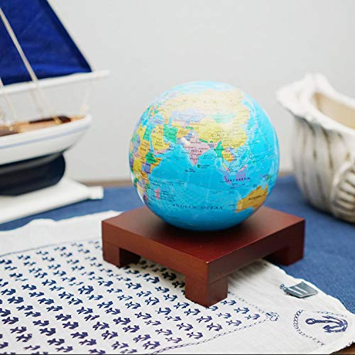 Mova Globe Blue Political Map 4.5'