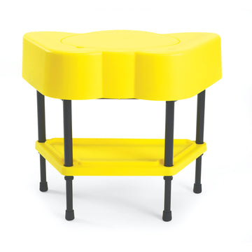 Children'S Factory - Afb5100Py Angeles Toddler Sensory Table With Lid, Adjustable Height Sand & Water Indoor/Outdoor Play Equipm