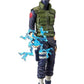 Banpresto Naruto Shippuden Grandista Nero Hatake Kakashi Figure, BP16836, PVC, Multiple Colors
