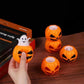 3 PCS Spooky Pumpkin Squeeze Toys - Halloween Fidget Toy for Stress Relief - Cute and Portable Squeeze Toy for Kids and mature-themeds