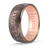 Enso Rings Wizarding World of Harry Potter Collection - Comfortable Silicone Rings - You'll Stay With Me - Size 9