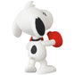 MEDICOM TOY Peanuts Boxing Snoopy Figure UDF Series 13 - Red Plastic, Model JAN228767