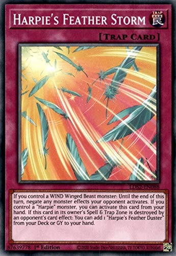 Harpie'S Feather Storm - Lds2-En088 - Common - 1St Edition