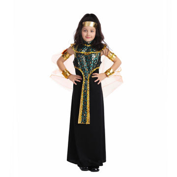 Dsplay Girl Egyptian Costume Halloween Costumes For Kids (4-6 Years)
