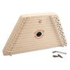 Hape Happy Harp Kid'S Musical Instrument | Award Winning Wooden Lap Harp Toy For Kids, Tuning Tips, Tuning Wrench, Picks And Son