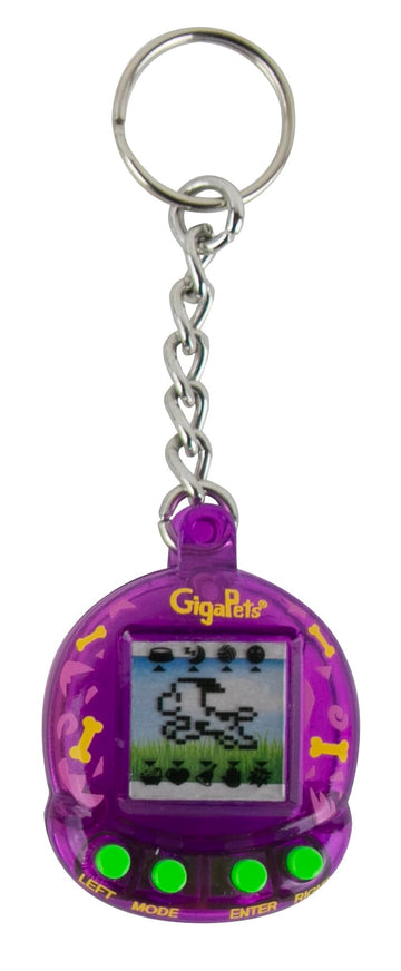World's Smallest GigaPets Miniature Virtual Pet Assortment, Interactive CompuKitty & PixelPuppy, Multi-Color, Model 5302