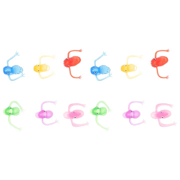 Toyvian 20 Pcs Plastic Finger Monsters For Kids Party Bag Fillers Fun Toys Puppet Show (Random Pattern)