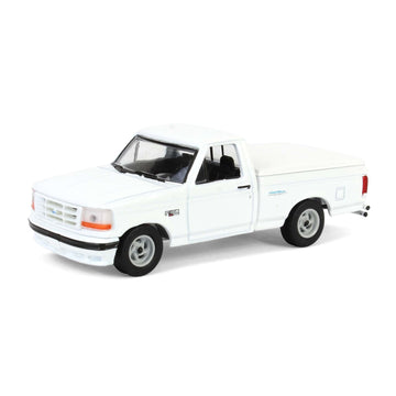 Collectibles Greenlight 30511 1994 F-150 SVT Lightning with Tonneau Bed Cover - White (Hobby limited availability) 1:64 Scale