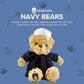 Zzz Bears Sailor Sleeptight Navy Teddy Bear With Storybook & Sleep System, Comforting Gift For Navy Kids, Helps With Bedtime Rou
