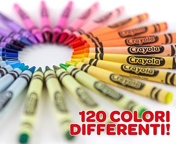 CRAYOLA LLC NON PEGGABLE CRAYONS 120CT (Set of 3)