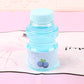 FLIPNEX Clear Strawberry Jelly Slime - Fluffy, Stretchy, Crunchy Bubble Slime Soft Putty Stress Relief Toy Party Favors Super Li
