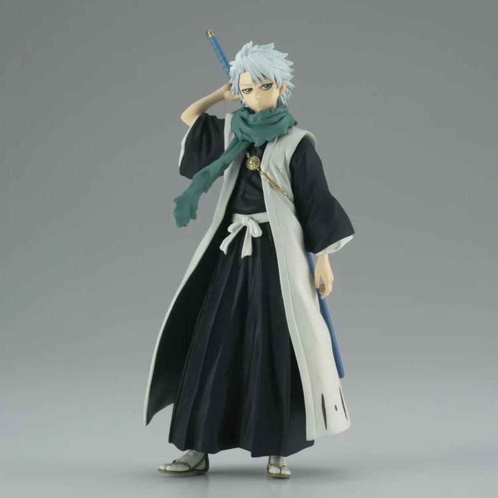 Banpresto Bleach Solid And Souls Hitugaya Toushirou Pvc Figure Figurine 14Cm