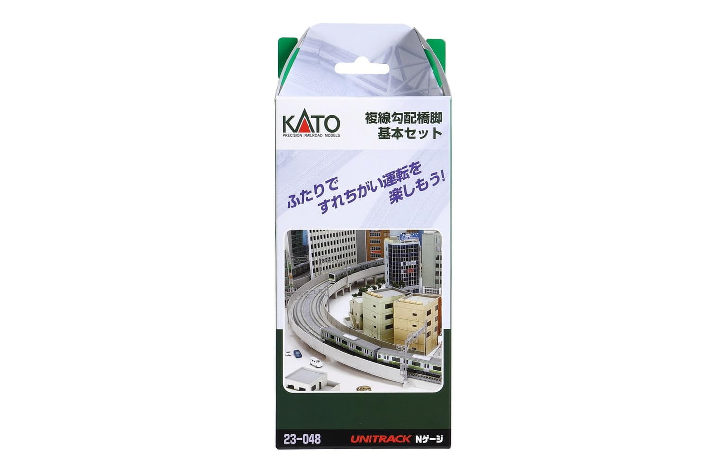 Kato N Double Track Incline Basic Pier Set