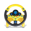 Kids Electric Early Education Simulation Steering Wheel Toy Multifunctional High Simulation Car Driving Toy With Music And Light Pretend Driving Toy For Boys And Girls