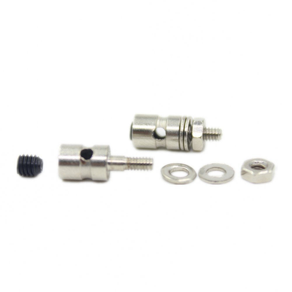 25-Pack Hobbypark Adjustable D2.1Mm Pushrod Connector Linkage Stoppers Rc Model Airplane Replacement