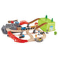 Hape Railway Bucket-Builder-Set L: 19.7, W: 31.5, H: 5.5 Inch
