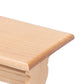 Dollhouse Wooden Table, 1:12 Doll House Mini Log Color Furniture Model Restaurant Long Table Bench(Wood Color)