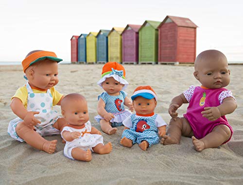 Miniland Educational - 15'' Anatomically Correct Baby Doll, Hispanic Girl