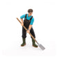 Papo -Hand-Painted - Figurine -Farmyard Friends -Gardener -39216 - Collectible - For Children - Suitable For Boys And Girls - From 3 Years Old