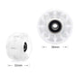 Nezylaf 4 Pack Light Up Roller Skate Wheels 32x58mm 78A Polyurethane 3LED-Colorful with Bearings for Indoor/Outdoor Use